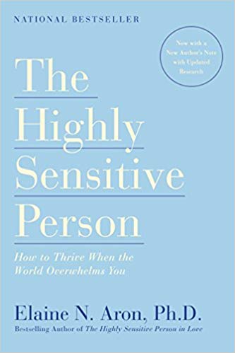 elaine aron highly sensitive person book cover
